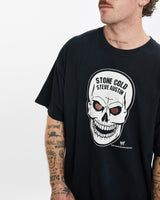 Vintage WWE Stone Cold Steve Austin Wrestling Tee <br>L , The Real Deal , newtown, sydney, australia, thrift store, opshop, preloved, secondhand, sustainable, retro, antique, 70s, 80s, 90s, 2000s, 00s, fashion, clothing, streetwear, trendy, garment, style, boutique, store, shop, archive, sale, cheap, best, top