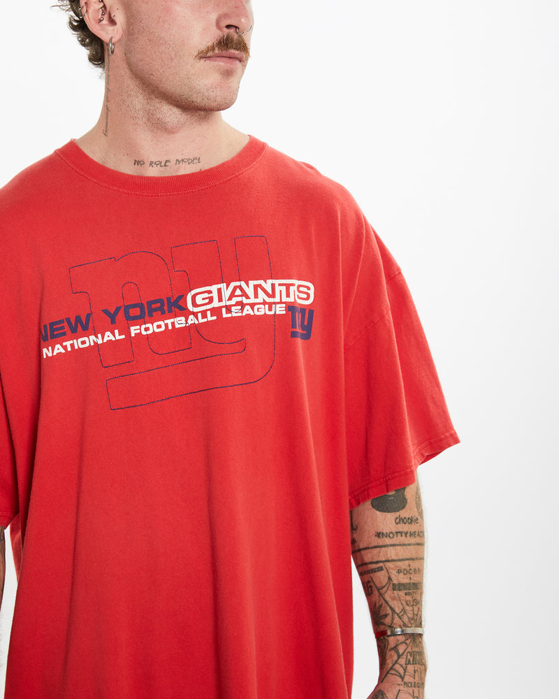 Vintage NFL New York Giants Tee <br>L , The Real Deal , newtown, sydney, australia, thrift store, opshop, preloved, secondhand, sustainable, retro, antique, 70s, 80s, 90s, 2000s, 00s, fashion, clothing, streetwear, trendy, garment, style, boutique, store, shop, archive, sale, cheap, best, top