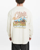 Vintage 1998 Harley Davidson Henley Long Sleeve Tee <br>L , The Real Deal , newtown, sydney, australia, thrift store, opshop, preloved, secondhand, sustainable, retro, antique, 70s, 80s, 90s, 2000s, 00s, fashion, clothing, streetwear, trendy, garment, style, boutique, store, shop, archive, sale, cheap, best, top