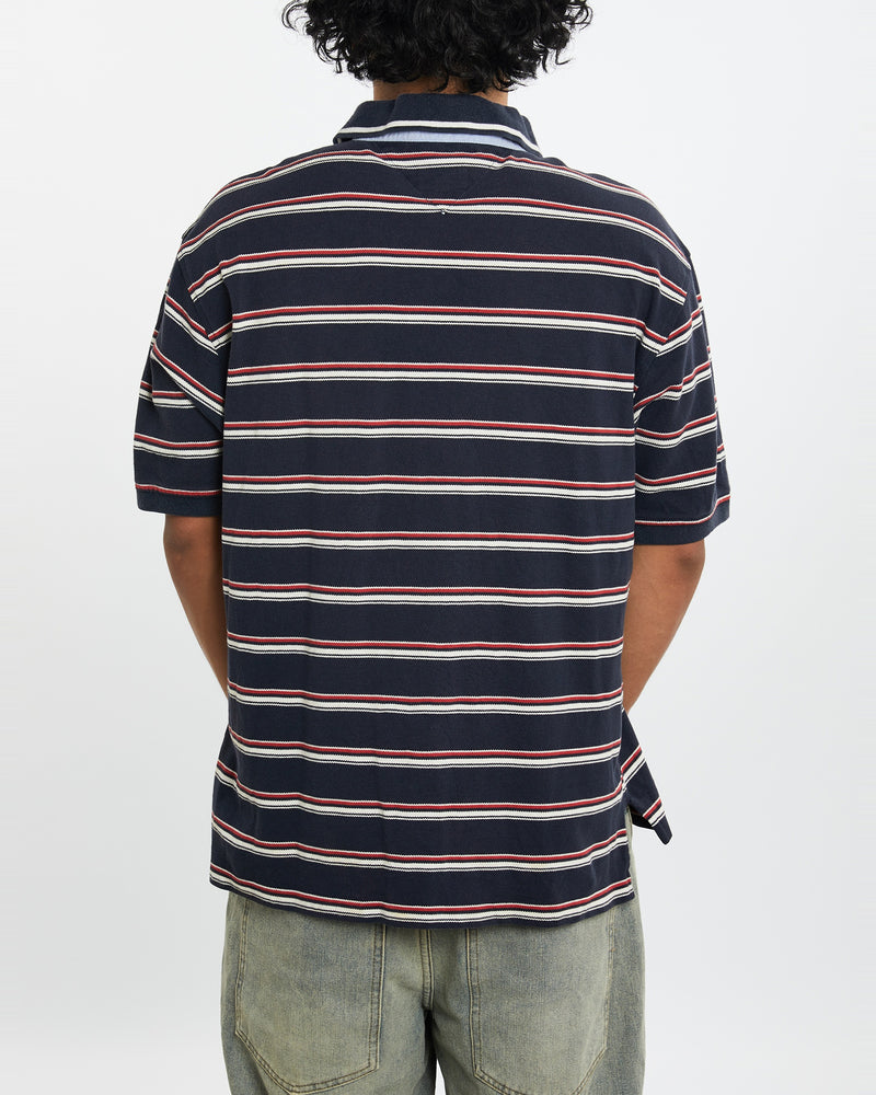 Vintage 90s Tommy Hilfiger Polo Shirt <br>L , The Real Deal , newtown, sydney, australia, thrift store, opshop, preloved, secondhand, sustainable, retro, antique, 70s, 80s, 90s, 2000s, 00s, fashion, clothing, streetwear, trendy, garment, style, boutique, store, shop, archive, sale, cheap, best, top
