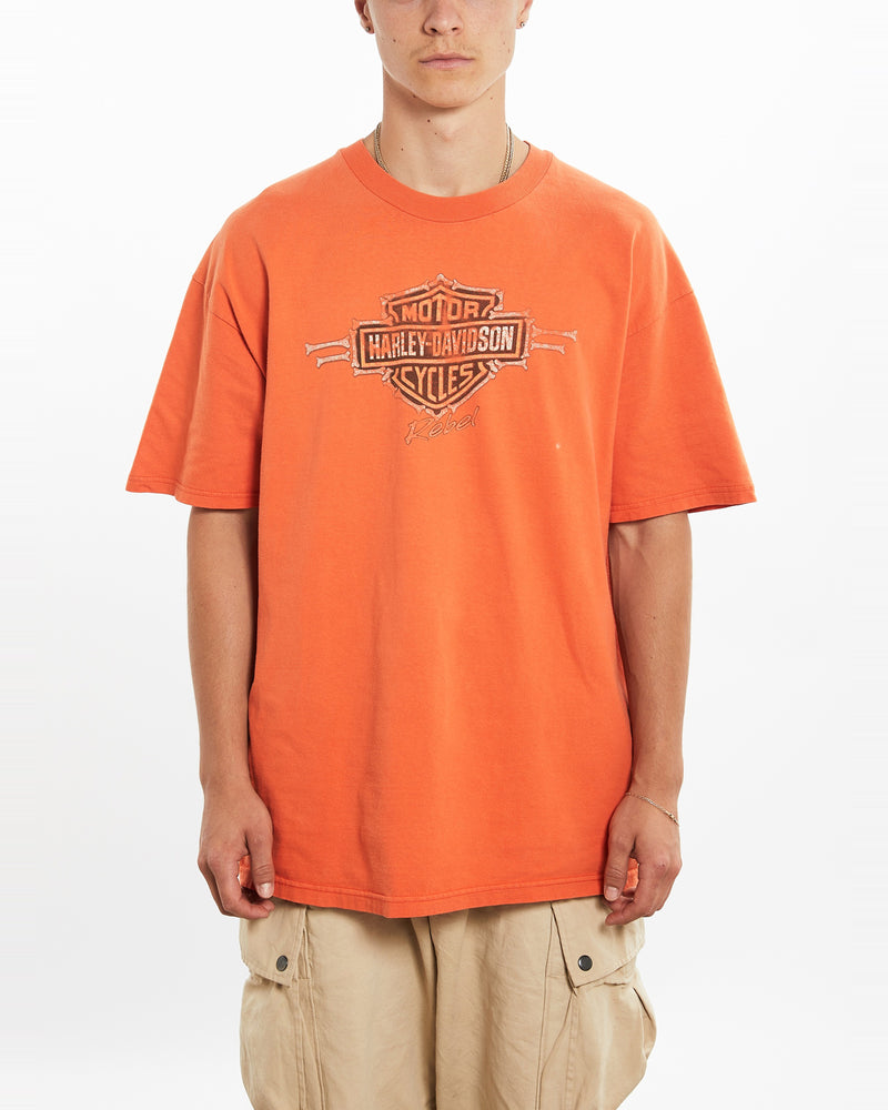 Vintage Harley Davidson Tee <br>L , The Real Deal , newtown, sydney, australia, thrift store, opshop, preloved, secondhand, sustainable, retro, antique, 70s, 80s, 90s, 2000s, 00s, fashion, clothing, streetwear, trendy, garment, style, boutique, store, shop, archive, sale, cheap, best, top