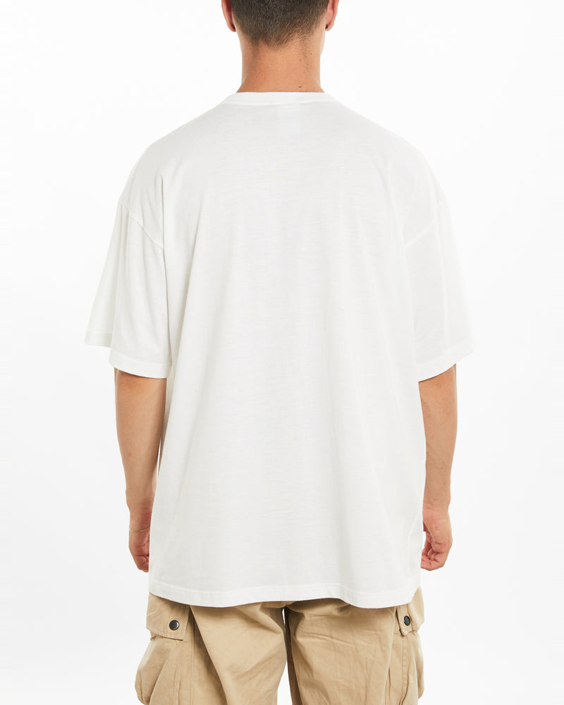 Vintage 90s Adidas Tee <br>L , The Real Deal , newtown, sydney, australia, thrift store, opshop, preloved, secondhand, sustainable, retro, antique, 70s, 80s, 90s, 2000s, 00s, fashion, clothing, streetwear, trendy, garment, style, boutique, store, shop, archive, sale, cheap, best, top