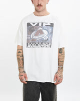 Vintage 90s NHL Colorado Avalanche Tee <br>L , The Real Deal , newtown, sydney, australia, thrift store, opshop, preloved, secondhand, sustainable, retro, antique, 70s, 80s, 90s, 2000s, 00s, fashion, clothing, streetwear, trendy, garment, style, boutique, store, shop, archive, sale, cheap, best, top