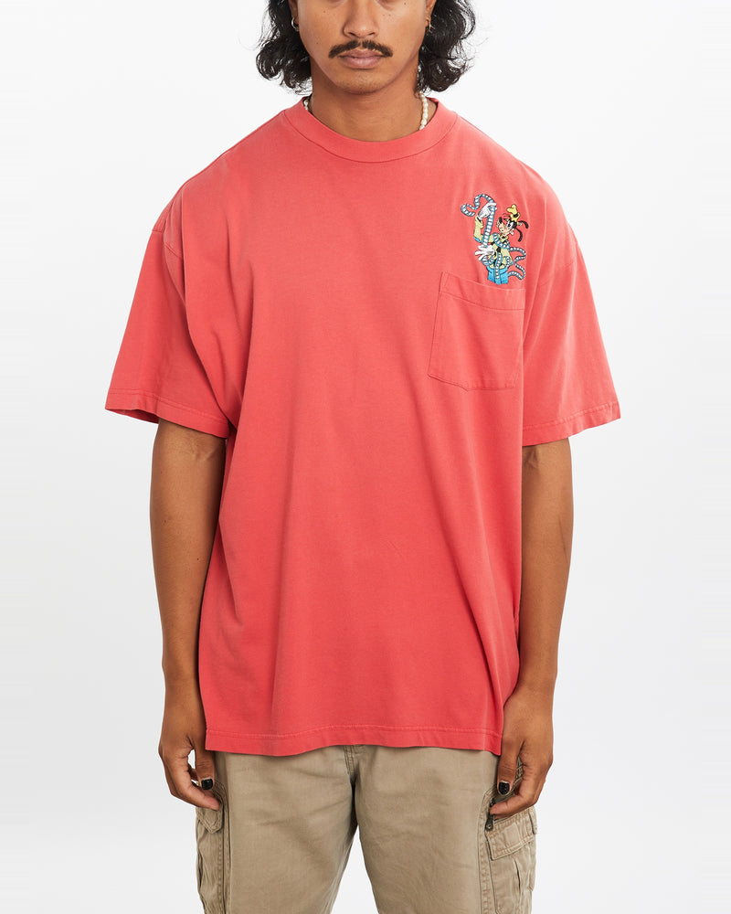 Vintage Disney Goofy Pocket Tee <br>L , The Real Deal , newtown, sydney, australia, thrift store, opshop, preloved, secondhand, sustainable, retro, antique, 70s, 80s, 90s, 2000s, 00s, fashion, clothing, streetwear, trendy, garment, style, boutique, store, shop, archive, sale, cheap, best, top