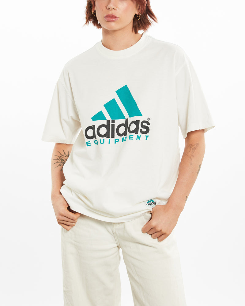 Vintage 90s Adidas Tee <br>M , The Real Deal , newtown, sydney, australia, thrift store, opshop, preloved, secondhand, sustainable, retro, antique, 70s, 80s, 90s, 2000s, 00s, fashion, clothing, streetwear, trendy, garment, style, boutique, store, shop, archive, sale, cheap, best, top