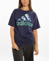 Vintage 90s Adidas Tee <br>M , The Real Deal , newtown, sydney, australia, thrift store, opshop, preloved, secondhand, sustainable, retro, antique, 70s, 80s, 90s, 2000s, 00s, fashion, clothing, streetwear, trendy, garment, style, boutique, store, shop, archive, sale, cheap, best, top