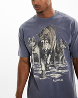 1994 Alaska Wolf Wildlife Tee <br>XL
