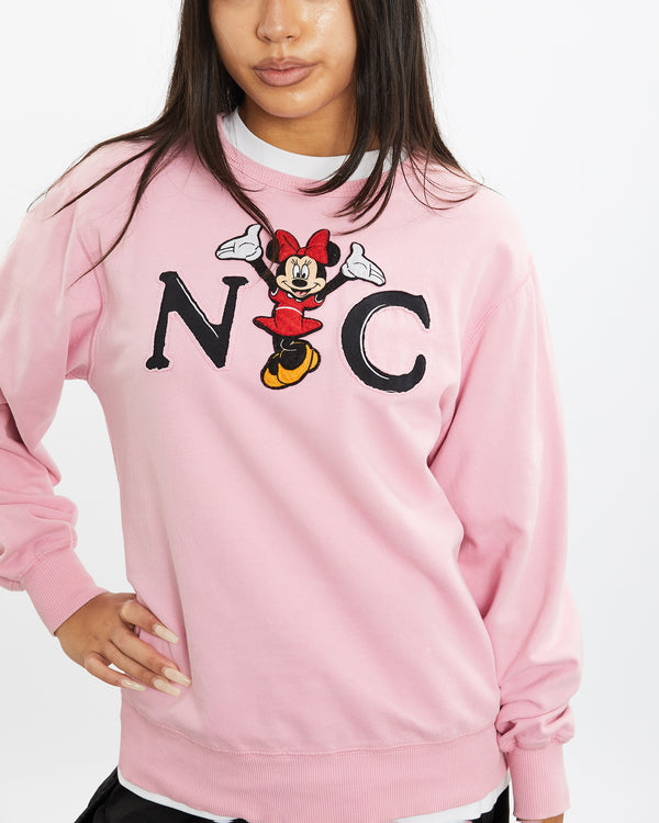 Vintage Disney Minnie Mouse NYC Sweatshirt <br>S