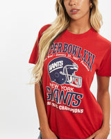 Vintage 1987 NFL New York Giants Super Bowl Tee <br>XS , The Real Deal , newtown, sydney, australia, thrift store, opshop, preloved, secondhand, sustainable, retro, antique, 70s, 80s, 90s, 2000s, 00s, fashion, clothing, streetwear, trendy, garment, style, boutique, store, shop, archive, sale, cheap, best, top