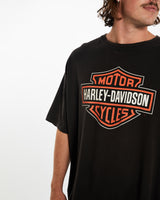 Vintage Harley Davidson Tee <br>XXL , The Real Deal , newtown, sydney, australia, thrift store, opshop, preloved, secondhand, sustainable, retro, antique, 70s, 80s, 90s, 2000s, 00s, fashion, clothing, streetwear, trendy, garment, style, boutique, store, shop, archive, sale, cheap, best, top