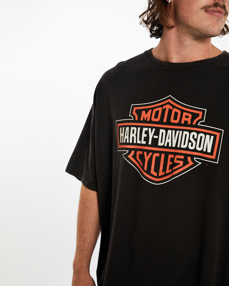 Vintage Harley Davidson Tee <br>XXL , The Real Deal , newtown, sydney, australia, thrift store, opshop, preloved, secondhand, sustainable, retro, antique, 70s, 80s, 90s, 2000s, 00s, fashion, clothing, streetwear, trendy, garment, style, boutique, store, shop, archive, sale, cheap, best, top