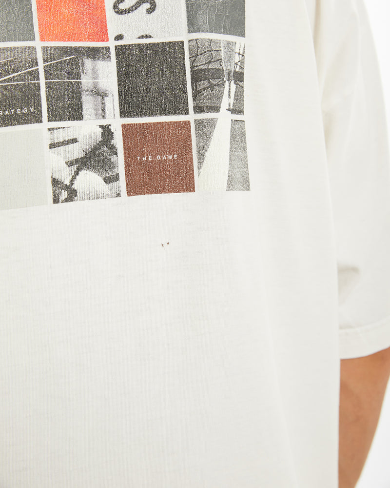 Vintage 90s Nike Challenge Court Tee <br>L , The Real Deal , newtown, sydney, australia, thrift store, opshop, preloved, secondhand, sustainable, retro, antique, 70s, 80s, 90s, 2000s, 00s, fashion, clothing, streetwear, trendy, garment, style, boutique, store, shop, archive, sale, cheap, best, top