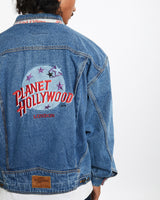 Vintage Planet Hollywood 'London' Denim Jacket <br>S