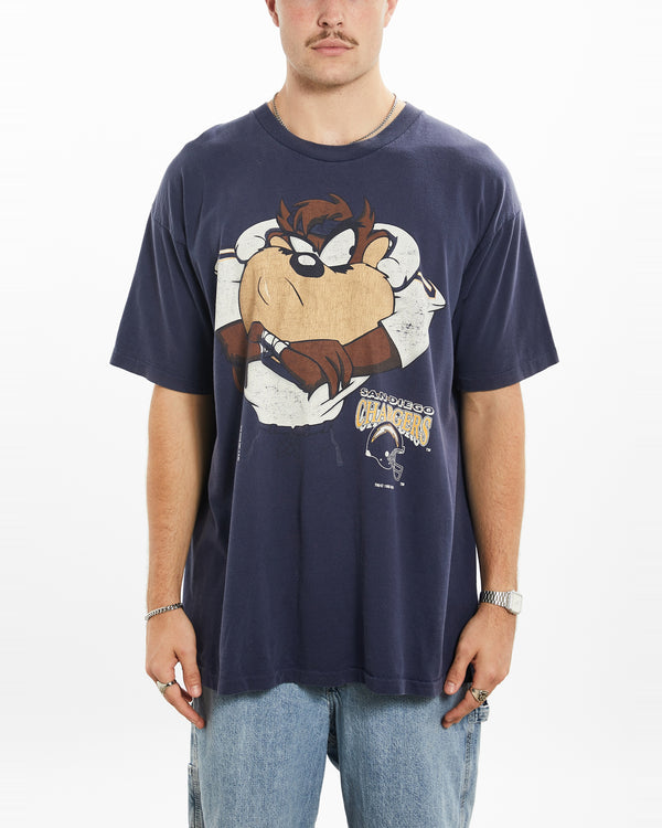 1993 NFL San Diego Chargers Looney Tunes Tee <br>XL