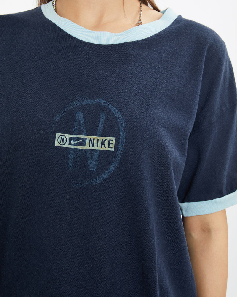 Vintage 90s Nike Tee <br>S , The Real Deal , newtown, sydney, australia, thrift store, opshop, preloved, secondhand, sustainable, retro, antique, 70s, 80s, 90s, 2000s, 00s, fashion, clothing, streetwear, trendy, garment, style, boutique, store, shop, archive, sale, cheap, best, top