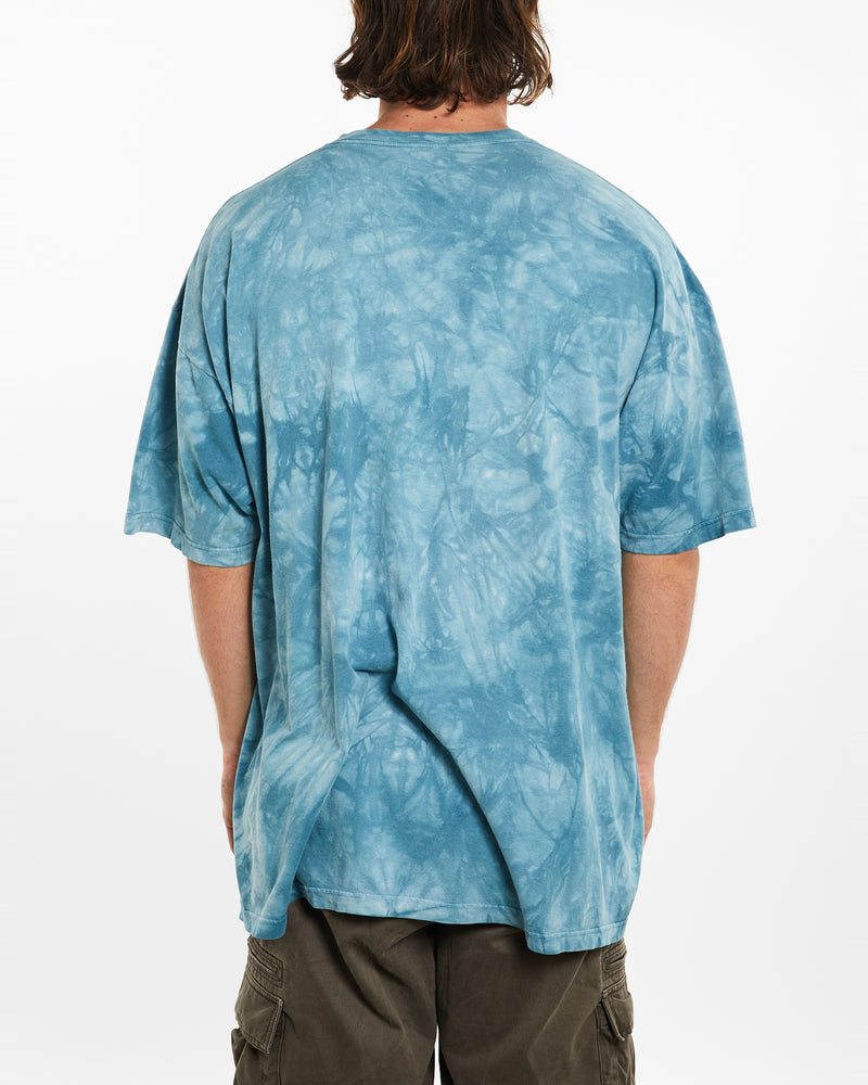 Vintage Tie Dye Butterfly Wildlife Tee <br>XXXL , The Real Deal , newtown, sydney, australia, thrift store, opshop, preloved, secondhand, sustainable, retro, antique, 70s, 80s, 90s, 2000s, 00s, fashion, clothing, streetwear, trendy, garment, style, boutique, store, shop, archive, sale, cheap, best, top