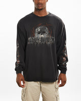 Vintage Harley Davidson Long Sleeve Tee <br>XL , The Real Deal , newtown, sydney, australia, thrift store, opshop, preloved, secondhand, sustainable, retro, antique, 70s, 80s, 90s, 2000s, 00s, fashion, clothing, streetwear, trendy, garment, style, boutique, store, shop, archive, sale, cheap, best, top