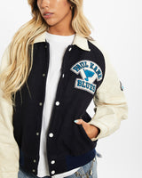 Vintage 1990 Paul Kane Blues High School Varsity Jacket <br>XS , The Real Deal , newtown, sydney, australia, thrift store, opshop, preloved, secondhand, sustainable, retro, antique, 70s, 80s, 90s, 2000s, 00s, fashion, clothing, streetwear, trendy, garment, style, boutique, store, shop, archive, sale, cheap, best, top