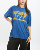 Vintage 80s Highlander 10K Marathon Tee <br>S , The Real Deal , newtown, sydney, australia, thrift store, opshop, preloved, secondhand, sustainable, retro, antique, 70s, 80s, 90s, 2000s, 00s, fashion, clothing, streetwear, trendy, garment, style, boutique, store, shop, archive, sale, cheap, best, top