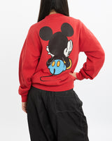 Vintage 90s Disney Mickey Mouse Sweatshirt <br>S , The Real Deal , newtown, sydney, australia, thrift store, opshop, preloved, secondhand, sustainable, retro, antique, 70s, 80s, 90s, 2000s, 00s, fashion, clothing, streetwear, trendy, garment, style, boutique, store, shop, archive, sale, cheap, best, top