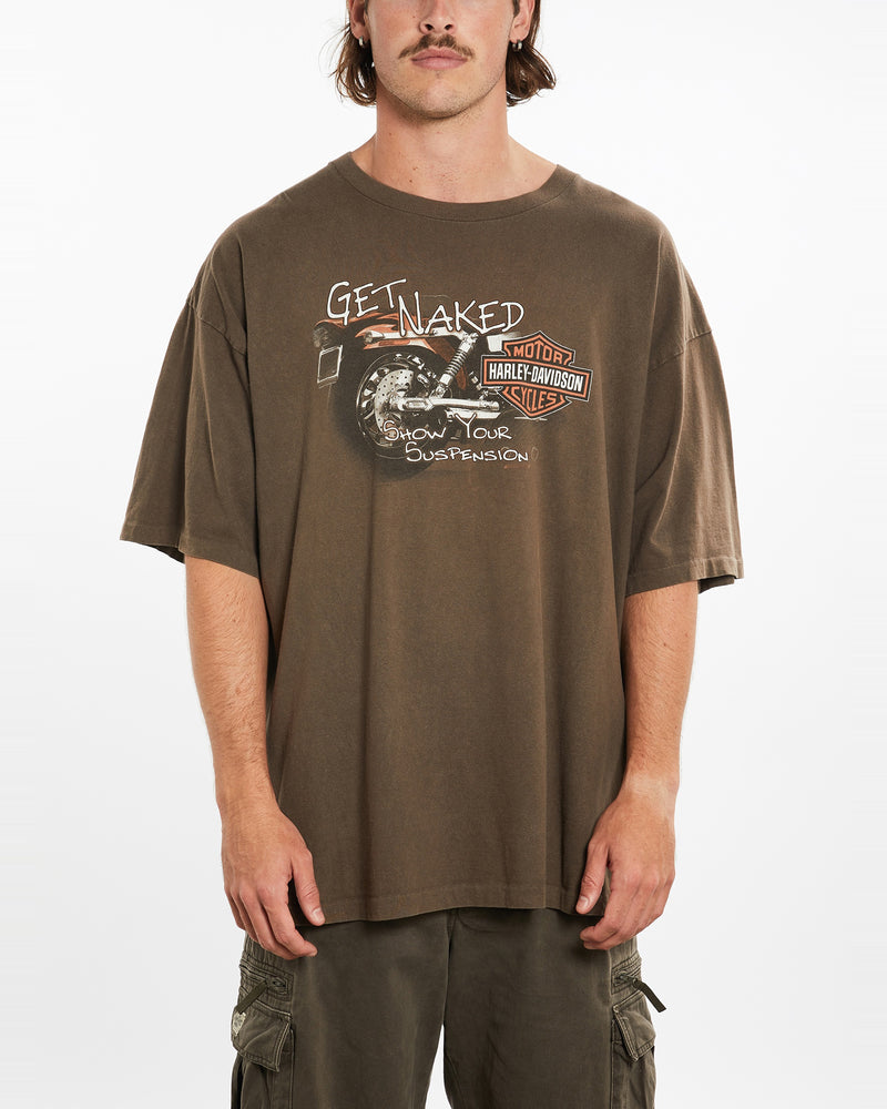Vintage Harley Davidson Tee <br>XXL , The Real Deal , newtown, sydney, australia, thrift store, opshop, preloved, secondhand, sustainable, retro, antique, 70s, 80s, 90s, 2000s, 00s, fashion, clothing, streetwear, trendy, garment, style, boutique, store, shop, archive, sale, cheap, best, top
