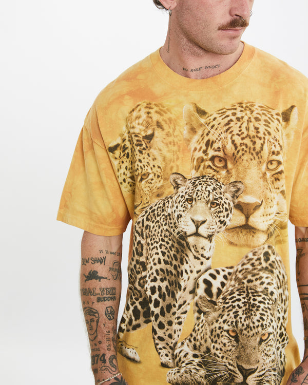 Vintage Cheetah Wildlife Tee <br>L