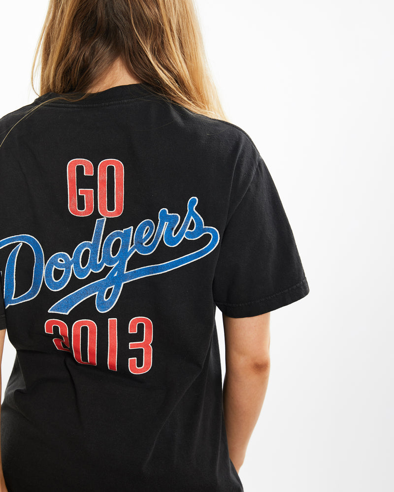 Vintage MLB Los Angeles Dodgers Tee <br>M , The Real Deal , newtown, sydney, australia, thrift store, opshop, preloved, secondhand, sustainable, retro, antique, 70s, 80s, 90s, 2000s, 00s, fashion, clothing, streetwear, trendy, garment, style, boutique, store, shop, archive, sale, cheap, best, top