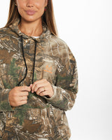 Vintage Realtree Camo Hooded Sweatshirt <br>M