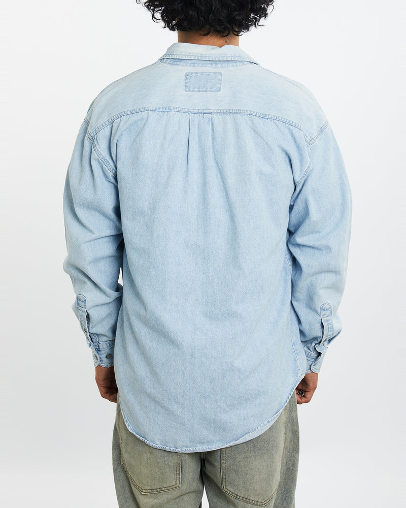 Vintage Levi's Denim Button Up Shirt <br>L , The Real Deal , newtown, sydney, australia, thrift store, opshop, preloved, secondhand, sustainable, retro, antique, 70s, 80s, 90s, 2000s, 00s, fashion, clothing, streetwear, trendy, garment, style, boutique, store, shop, archive, sale, cheap, best, top