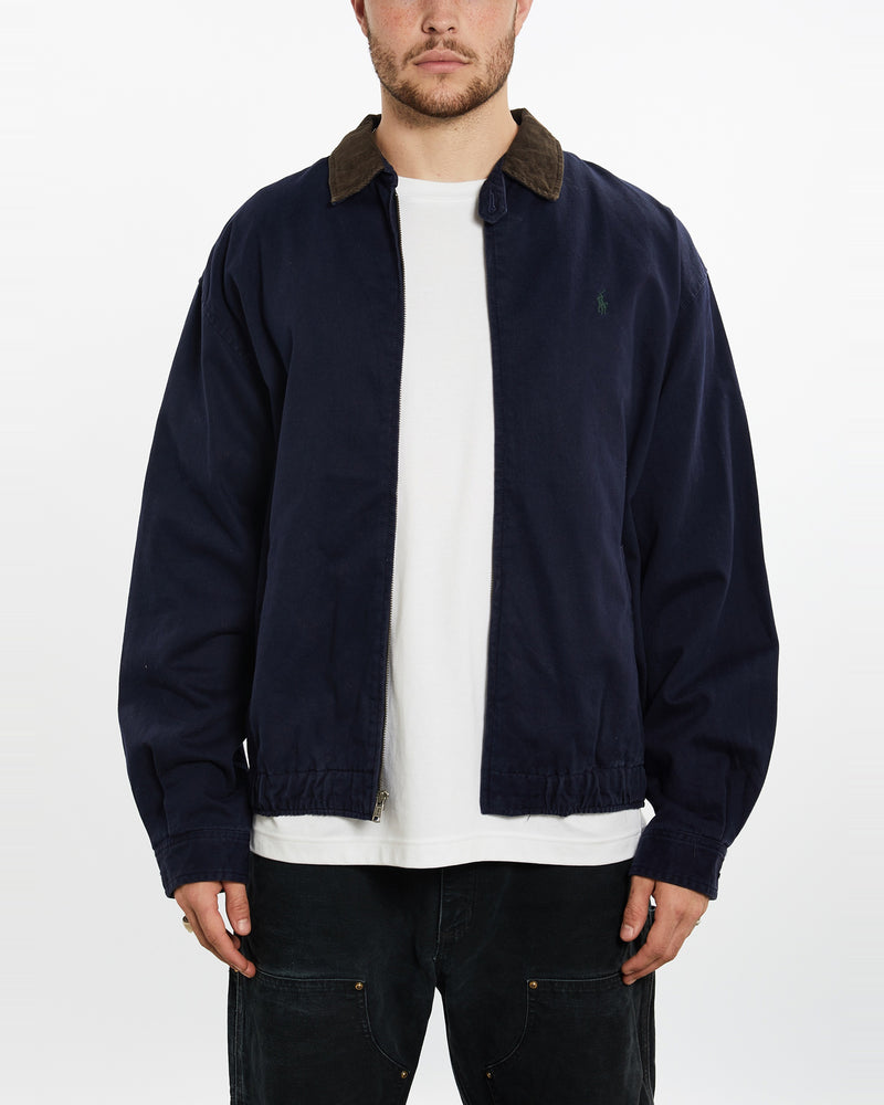 Vintage 90s Polo Ralph Lauren Harrington Jacket <br>XL , The Real Deal , newtown, sydney, australia, thrift store, opshop, preloved, secondhand, sustainable, retro, antique, 70s, 80s, 90s, 2000s, 00s, fashion, clothing, streetwear, trendy, garment, style, boutique, store, shop, archive, sale, cheap, best, top