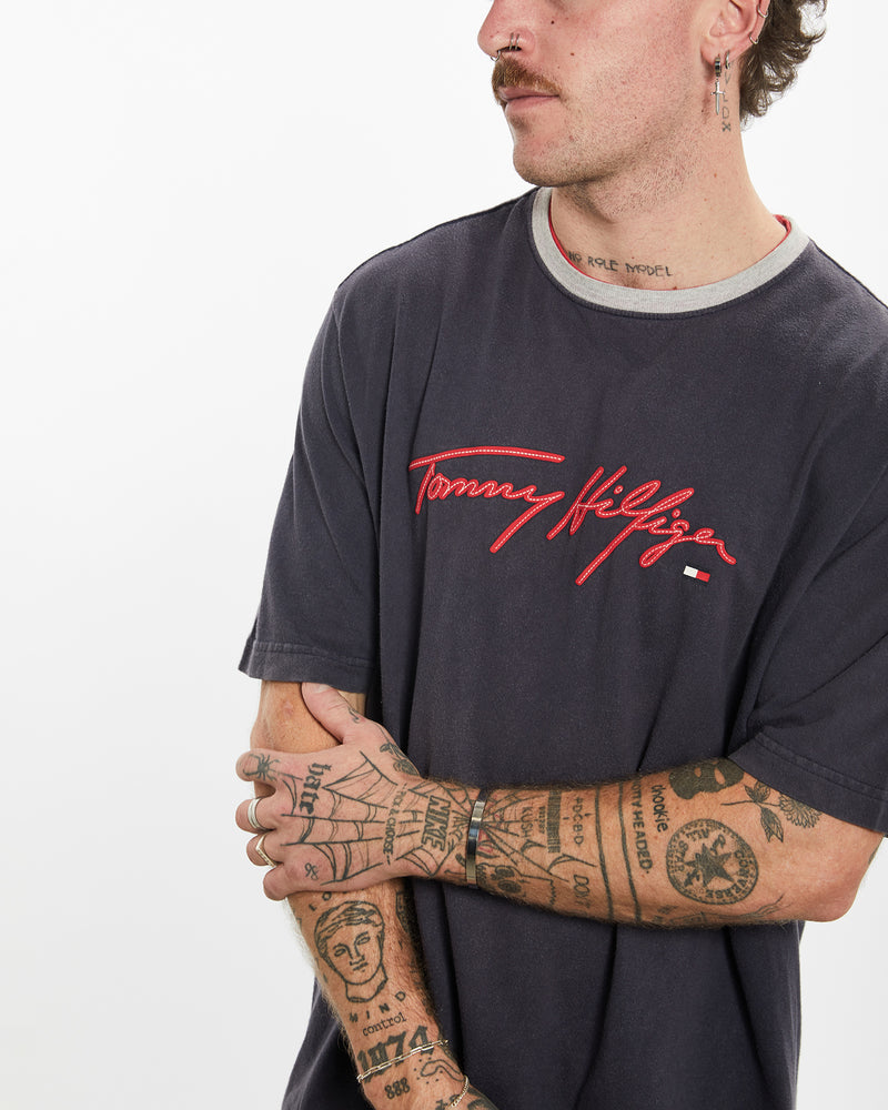 Vintage Tommy Hilfiger Tee <br>L , The Real Deal , newtown, sydney, australia, thrift store, opshop, preloved, secondhand, sustainable, retro, antique, 70s, 80s, 90s, 2000s, 00s, fashion, clothing, streetwear, trendy, garment, style, boutique, store, shop, archive, sale, cheap, best, top