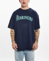 Vintage MLB Seattle Mariners Tee <br>L , The Real Deal , newtown, sydney, australia, thrift store, opshop, preloved, secondhand, sustainable, retro, antique, 70s, 80s, 90s, 2000s, 00s, fashion, clothing, streetwear, trendy, garment, style, boutique, store, shop, archive, sale, cheap, best, top