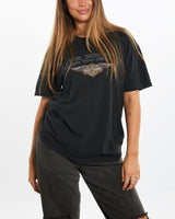 Vintage Harley Davidson Tee <br>M , The Real Deal , newtown, sydney, australia, thrift store, opshop, preloved, secondhand, sustainable, retro, antique, 70s, 80s, 90s, 2000s, 00s, fashion, clothing, streetwear, trendy, garment, style, boutique, store, shop, archive, sale, cheap, best, top