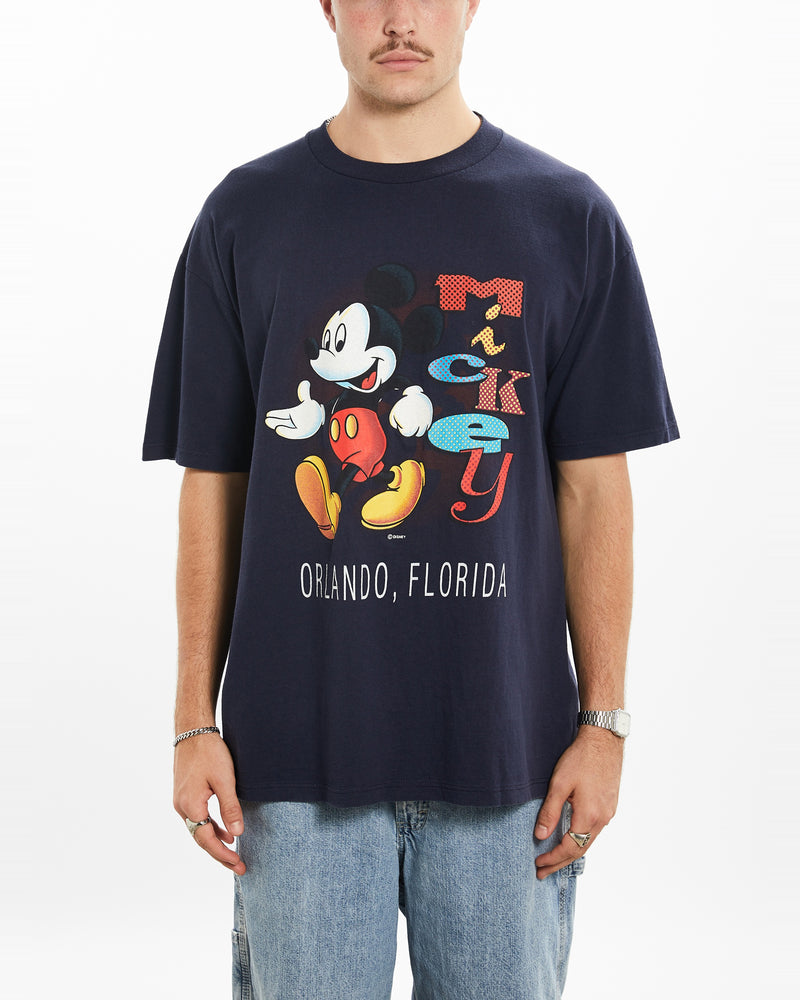 Vintage 90s Disney Mickey Mouse Tee <br>XL , The Real Deal , newtown, sydney, australia, thrift store, opshop, preloved, secondhand, sustainable, retro, antique, 70s, 80s, 90s, 2000s, 00s, fashion, clothing, streetwear, trendy, garment, style, boutique, store, shop, archive, sale, cheap, best, top