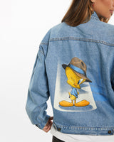 Vintage Looney Tunes Tweety Denim Jacket <br>M