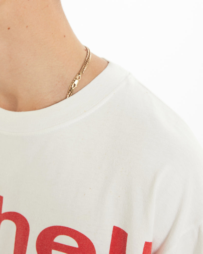 Vintage 90s Ferrari x Shell F1 Racing Tee <br>L , The Real Deal , newtown, sydney, australia, thrift store, opshop, preloved, secondhand, sustainable, retro, antique, 70s, 80s, 90s, 2000s, 00s, fashion, clothing, streetwear, trendy, garment, style, boutique, store, shop, archive, sale, cheap, best, top