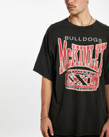 Vintage 90s NCAA McKinley Bulldogs Tee <br>XL , The Real Deal , newtown, sydney, australia, thrift store, opshop, preloved, secondhand, sustainable, retro, antique, 70s, 80s, 90s, 2000s, 00s, fashion, clothing, streetwear, trendy, garment, style, boutique, store, shop, archive, sale, cheap, best, top