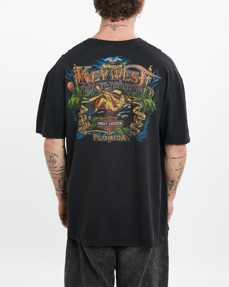 Vintage Harley Davidson Tee <br>L , The Real Deal , newtown, sydney, australia, thrift store, opshop, preloved, secondhand, sustainable, retro, antique, 70s, 80s, 90s, 2000s, 00s, fashion, clothing, streetwear, trendy, garment, style, boutique, store, shop, archive, sale, cheap, best, top