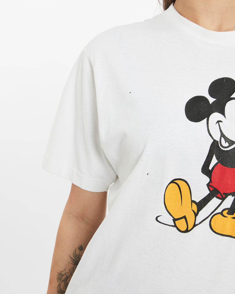 Vintage 80s Disney Mickey Mouse Tee <br>S , The Real Deal , newtown, sydney, australia, thrift store, opshop, preloved, secondhand, sustainable, retro, antique, 70s, 80s, 90s, 2000s, 00s, fashion, clothing, streetwear, trendy, garment, style, boutique, store, shop, archive, sale, cheap, best, top