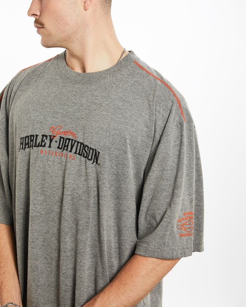 Vintage Harley Davidson Tee <br>XL , The Real Deal , newtown, sydney, australia, thrift store, opshop, preloved, secondhand, sustainable, retro, antique, 70s, 80s, 90s, 2000s, 00s, fashion, clothing, streetwear, trendy, garment, style, boutique, store, shop, archive, sale, cheap, best, top