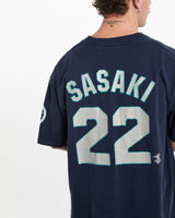 Vintage MLB Seattle Mariners Tee <br>L , The Real Deal , newtown, sydney, australia, thrift store, opshop, preloved, secondhand, sustainable, retro, antique, 70s, 80s, 90s, 2000s, 00s, fashion, clothing, streetwear, trendy, garment, style, boutique, store, shop, archive, sale, cheap, best, top