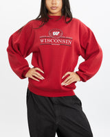 Vintage NCAA Wisconsin Badgers Sweatshirt <br>S , The Real Deal , newtown, sydney, australia, thrift store, opshop, preloved, secondhand, sustainable, retro, antique, 70s, 80s, 90s, 2000s, 00s, fashion, clothing, streetwear, trendy, garment, style, boutique, store, shop, archive, sale, cheap, best, top