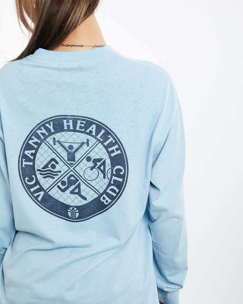 Vintage 1988 Milwaukee Women's Run Long Sleeve Tee <br>S , The Real Deal , newtown, sydney, australia, thrift store, opshop, preloved, secondhand, sustainable, retro, antique, 70s, 80s, 90s, 2000s, 00s, fashion, clothing, streetwear, trendy, garment, style, boutique, store, shop, archive, sale, cheap, best, top