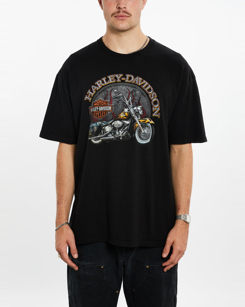 Vintage Harley Davidson Tee <br>XL , The Real Deal , newtown, sydney, australia, thrift store, opshop, preloved, secondhand, sustainable, retro, antique, 70s, 80s, 90s, 2000s, 00s, fashion, clothing, streetwear, trendy, garment, style, boutique, store, shop, archive, sale, cheap, best, top