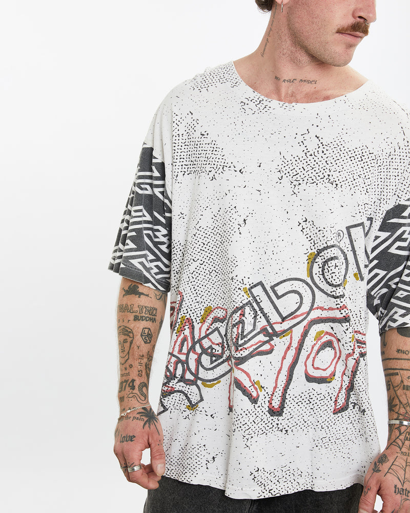 Vintage 90s Reebok Tee <br>L , The Real Deal , newtown, sydney, australia, thrift store, opshop, preloved, secondhand, sustainable, retro, antique, 70s, 80s, 90s, 2000s, 00s, fashion, clothing, streetwear, trendy, garment, style, boutique, store, shop, archive, sale, cheap, best, top