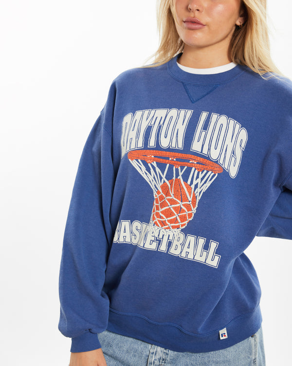 90s Dayton Lions Basketball Sweatshirt <br>M