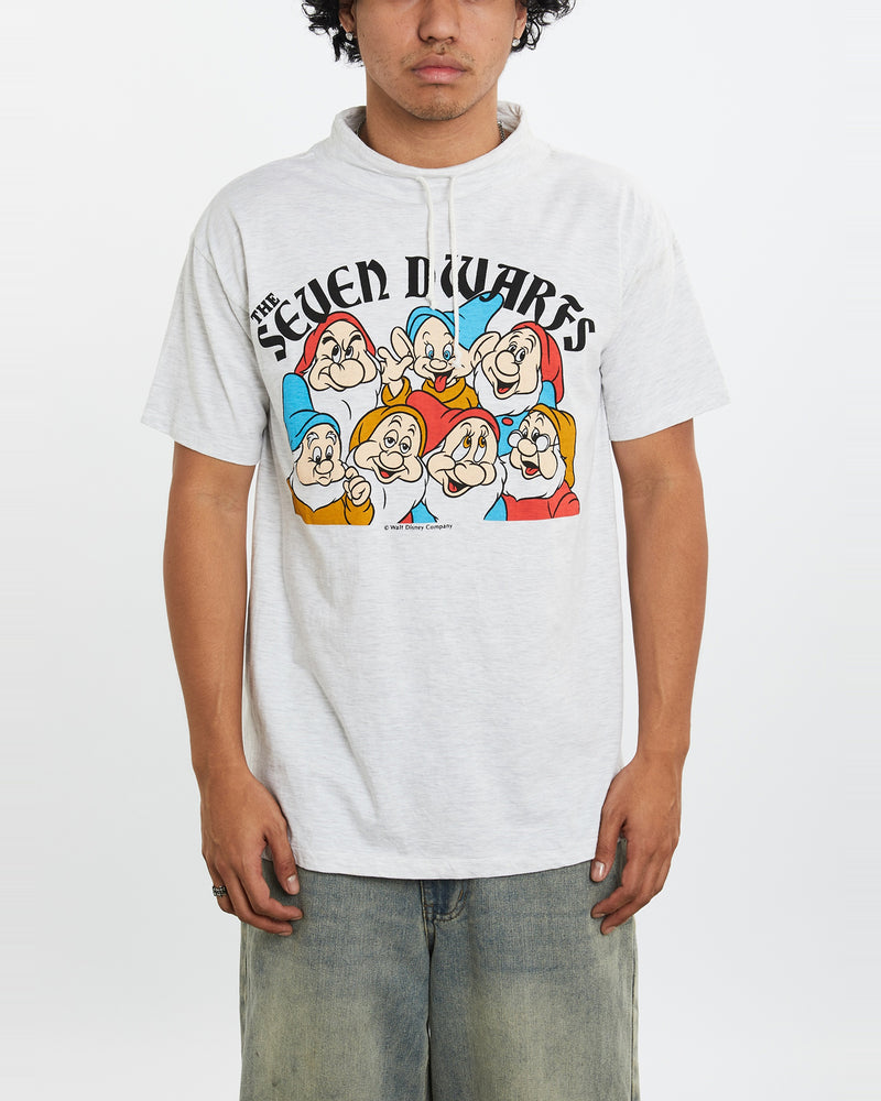 Vintage 80s Disney The Seven Dwarfs Mock Neck Tee <br>L , The Real Deal , newtown, sydney, australia, thrift store, opshop, preloved, secondhand, sustainable, retro, antique, 70s, 80s, 90s, 2000s, 00s, fashion, clothing, streetwear, trendy, garment, style, boutique, store, shop, archive, sale, cheap, best, top