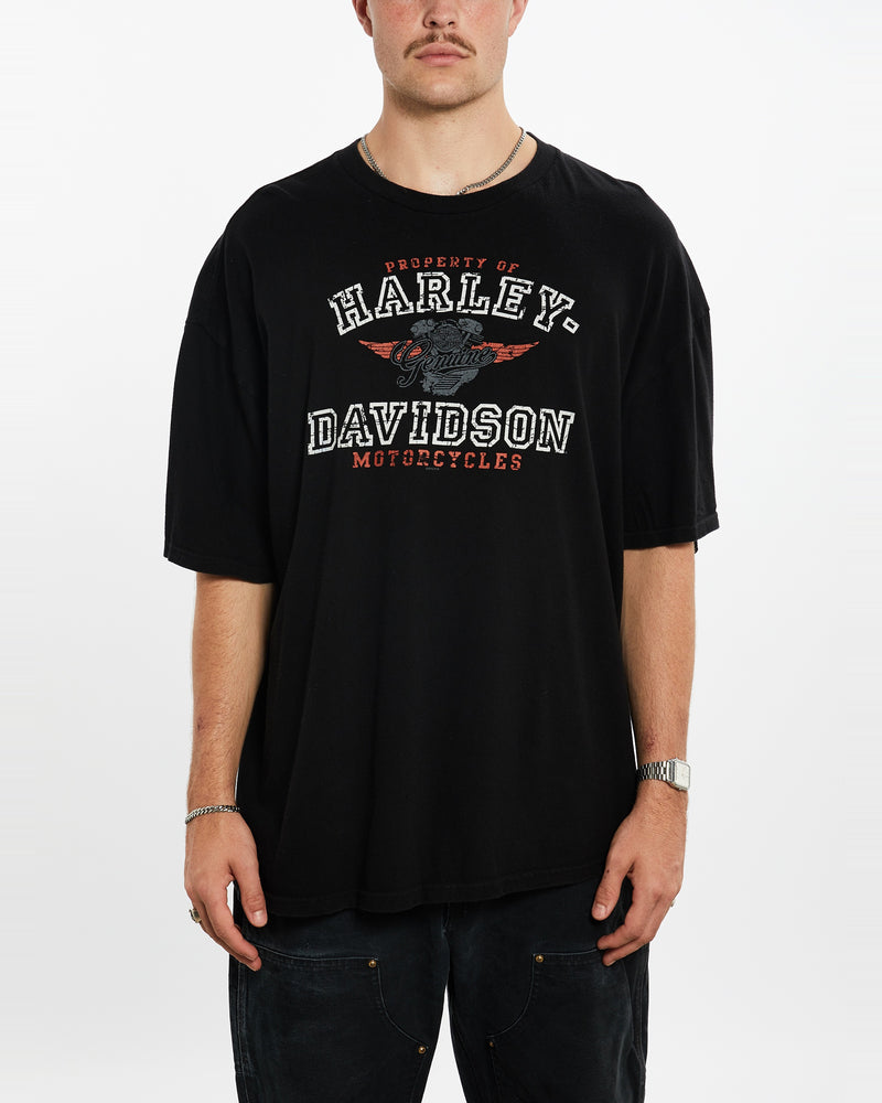 Vintage Harley Davidson Tee <br>XL , The Real Deal , newtown, sydney, australia, thrift store, opshop, preloved, secondhand, sustainable, retro, antique, 70s, 80s, 90s, 2000s, 00s, fashion, clothing, streetwear, trendy, garment, style, boutique, store, shop, archive, sale, cheap, best, top