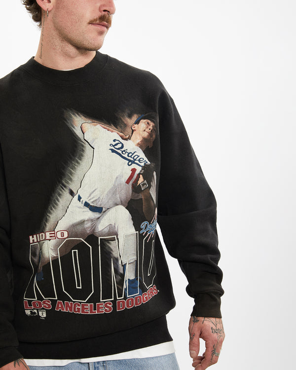 1995 MLB LA Dodgers Sweatshirt <br>L