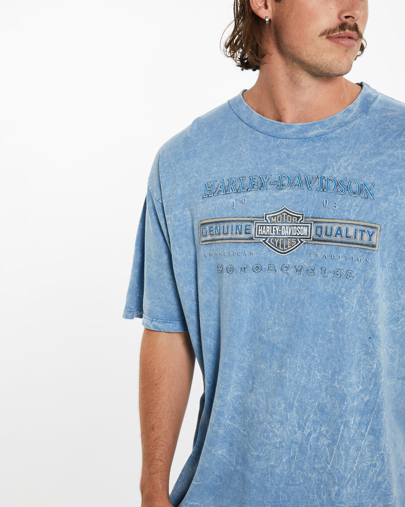 Vintage Harley Davidson Tee <br>XXL , The Real Deal , newtown, sydney, australia, thrift store, opshop, preloved, secondhand, sustainable, retro, antique, 70s, 80s, 90s, 2000s, 00s, fashion, clothing, streetwear, trendy, garment, style, boutique, store, shop, archive, sale, cheap, best, top